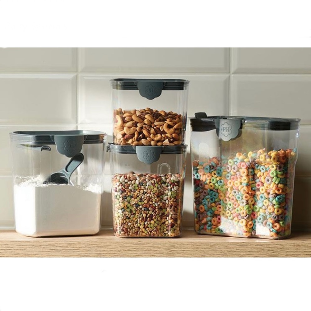 Princess House Pantry 4-Piece Storage Container Set (3326) *New in Box*